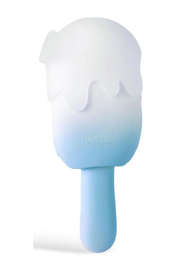 Bite Me Sucking Tapping and Vibrating Silicone Rechargeable Cream Pop Stimulator - Image 3
