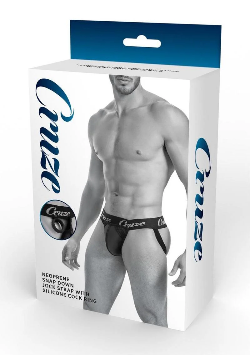 Cruze High Bar Jockstrap with Cock Ring - Image 3