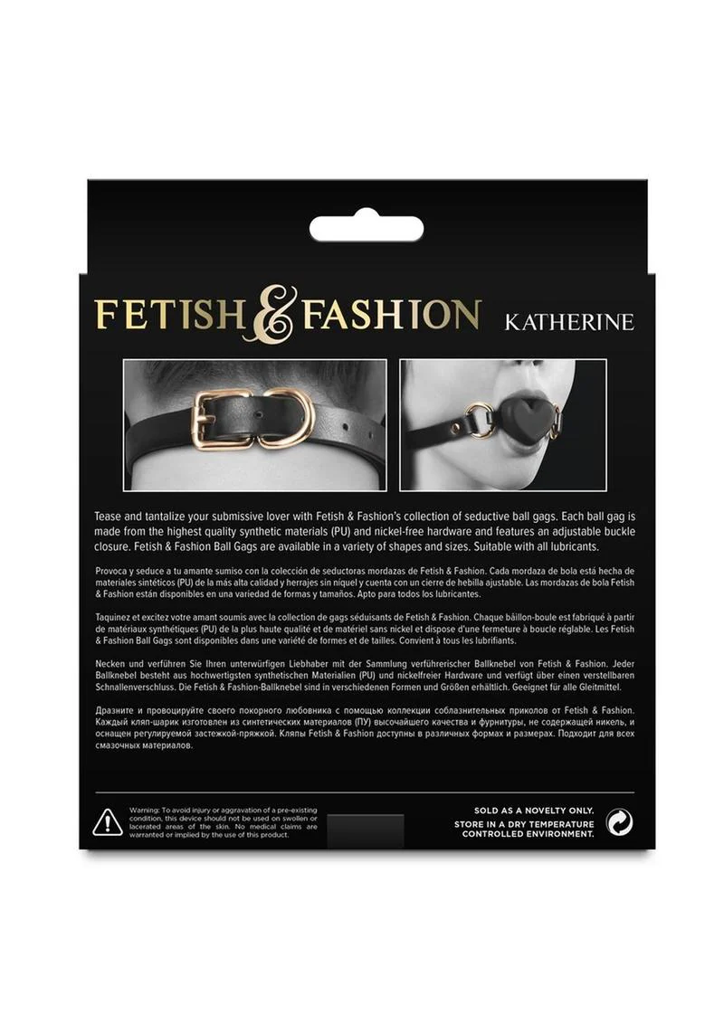Fetish and Fashion Katherine Silicone Ball Gag - Image 3