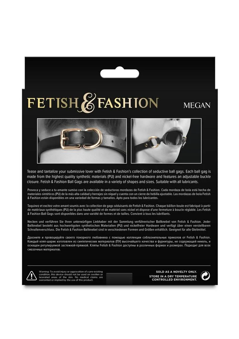 Fetish and Fashion Megan Silicone Ball Gag - Image 3