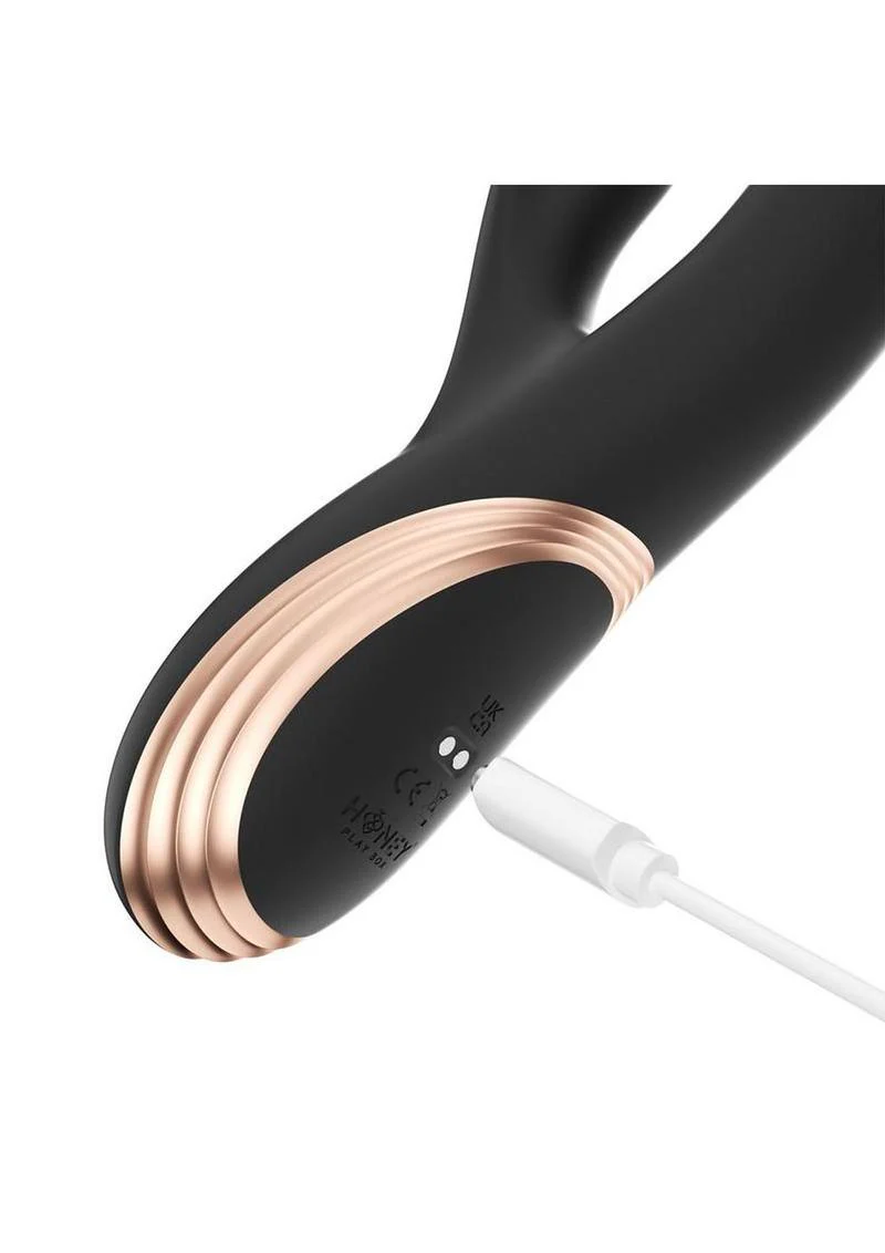 Gem Pressure Sensing App-Controlled Twin Balls Rabbit Vibrator - Image 4