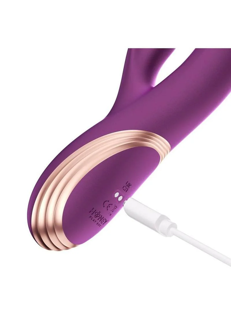 Gem Pressure Sensing App-Controlled Twin Balls Rabbit Vibrator - Image 8