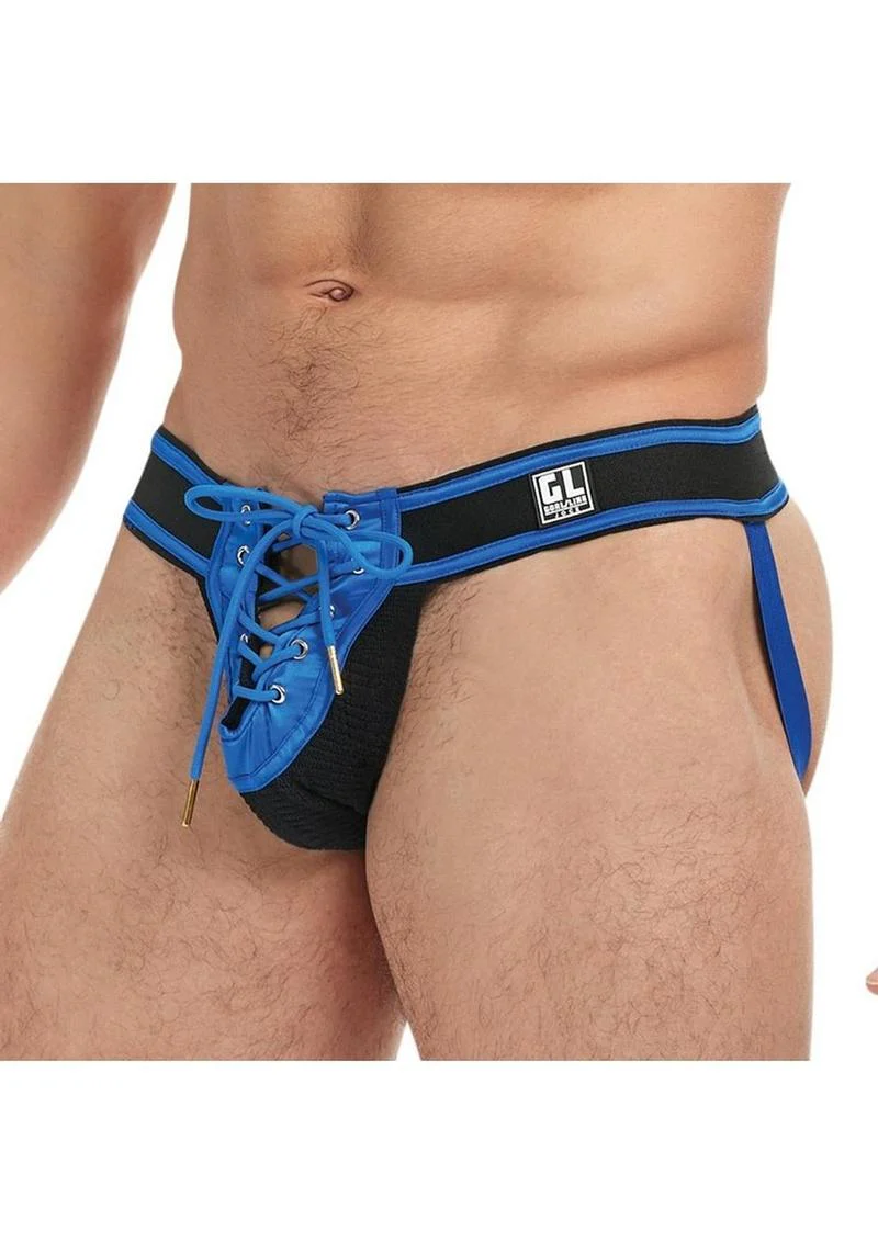Goal Line Lace-Up Jockstrap - Image 3