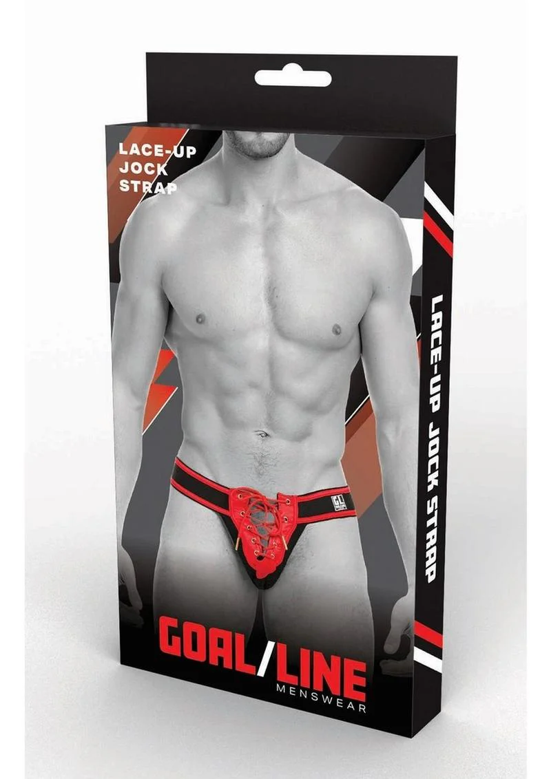 Goal Line Lace-Up Jockstrap - Image 7