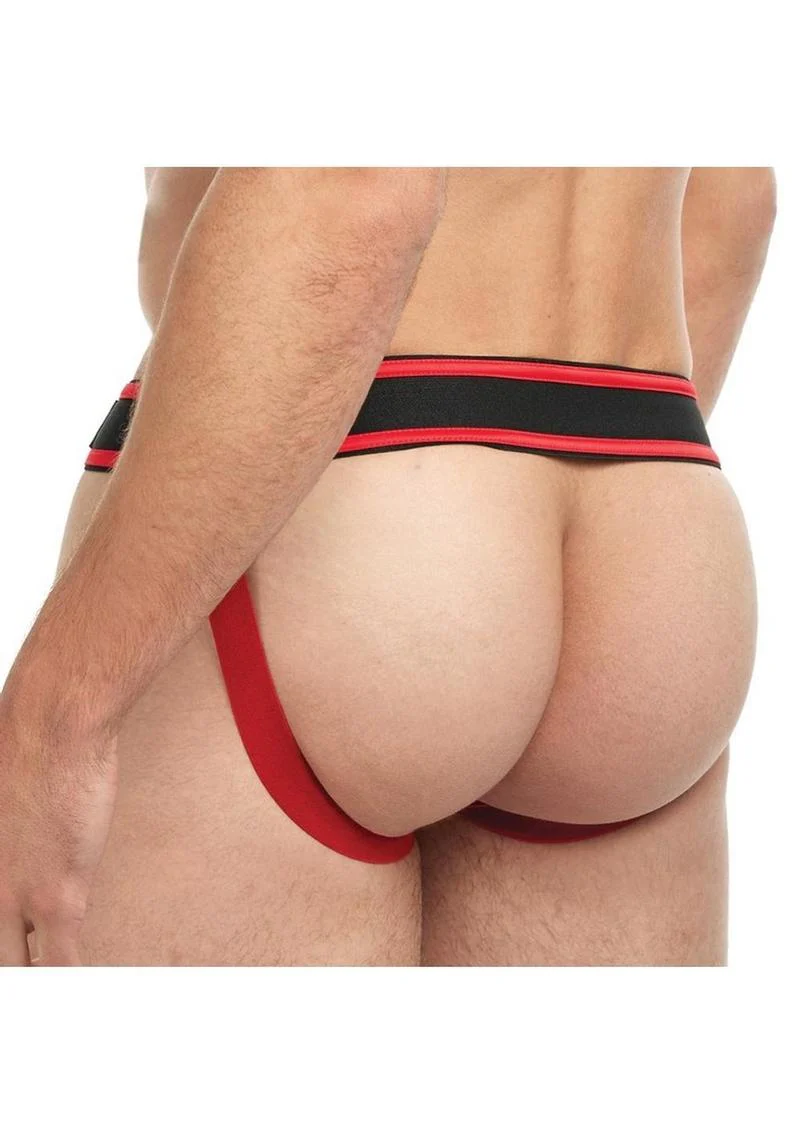 Goal Line Lace-Up Jockstrap - Image 8