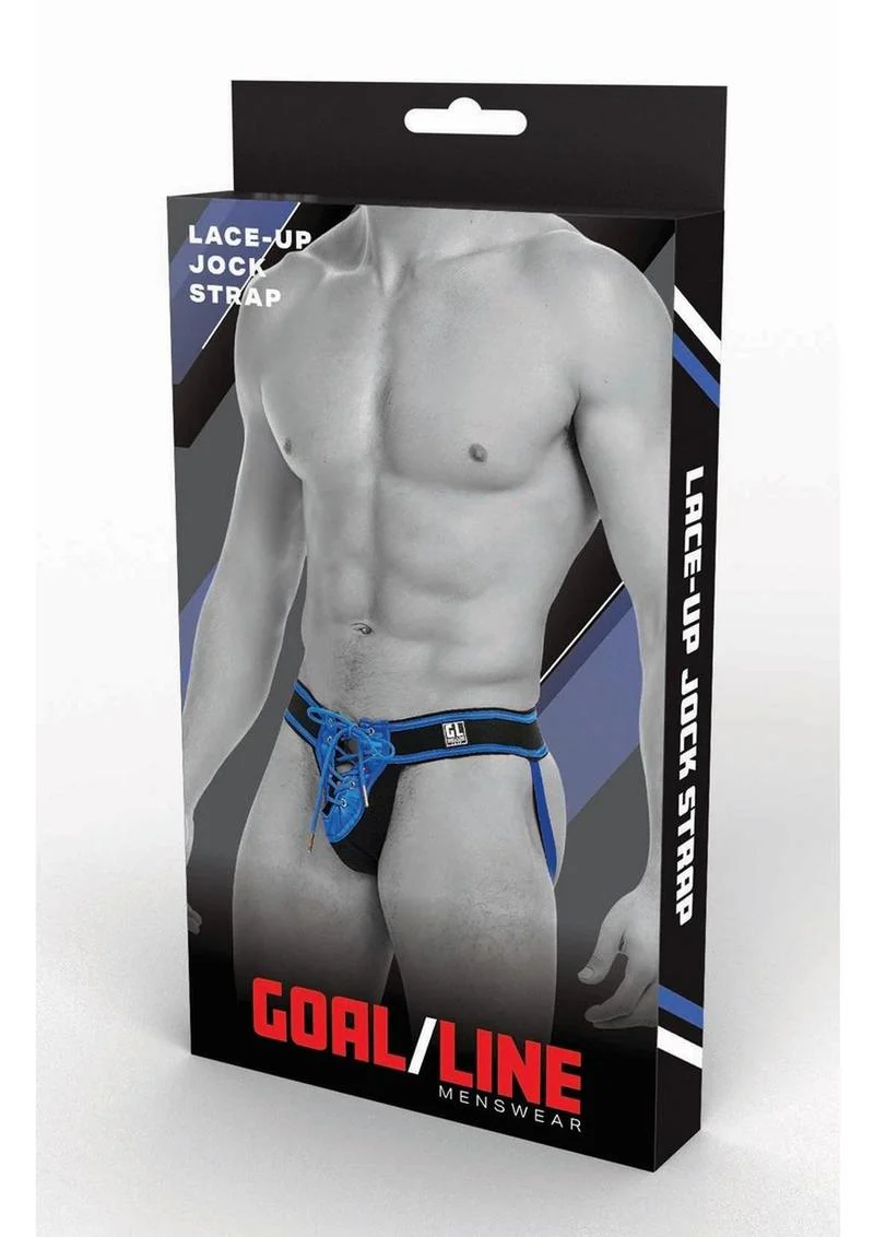 Goal Line Lace-Up Jockstrap - Image 9