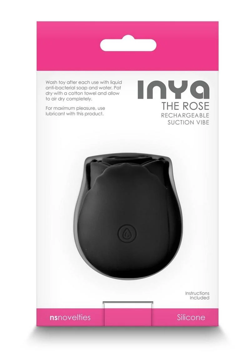 Inya The Rose Silicone Rechargeable Clitoral Stimulator - Image 5