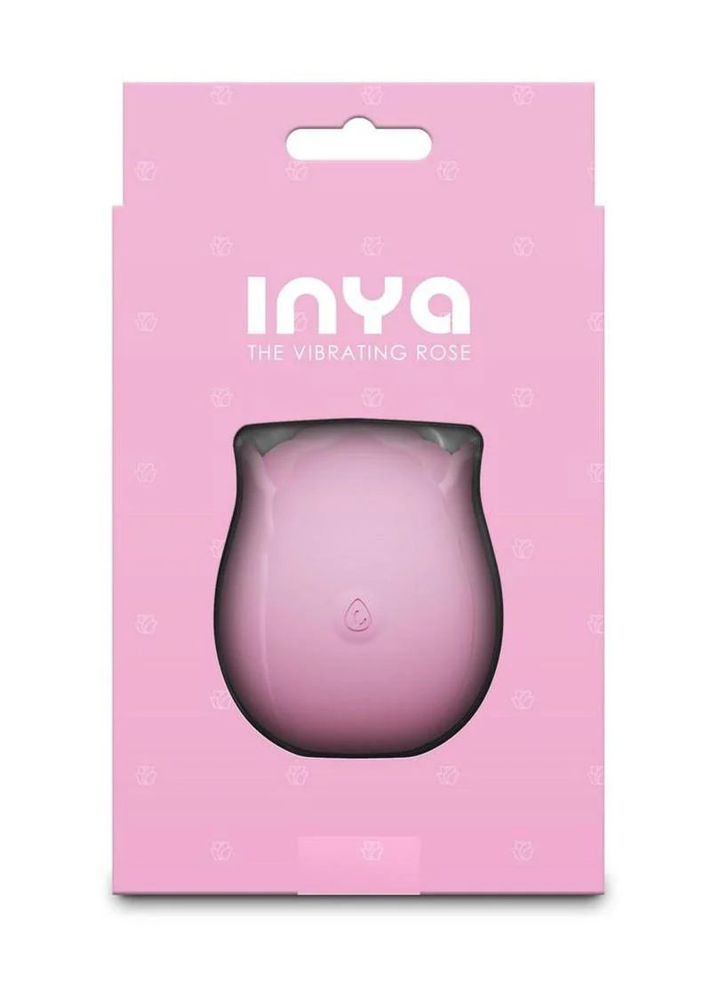 Inya The Vibrating Rose Rechargeable Silicone Clitoral Stimulator - Image 5