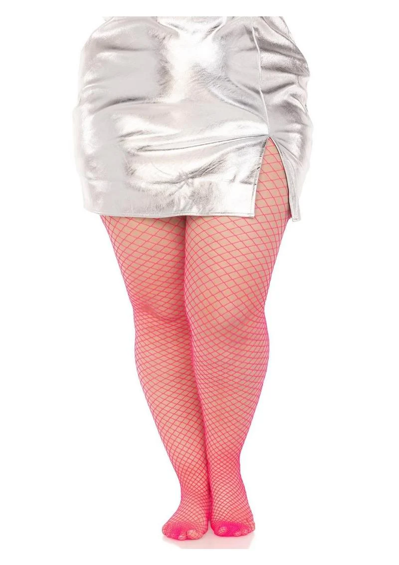 Leg Avenue Spandex Industrial Net Tights - 1x-2x - Image 15