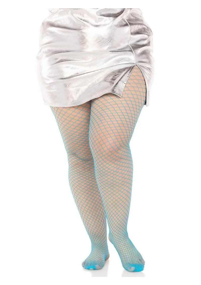Leg Avenue Spandex Industrial Net Tights - 1x-2x - Image 18