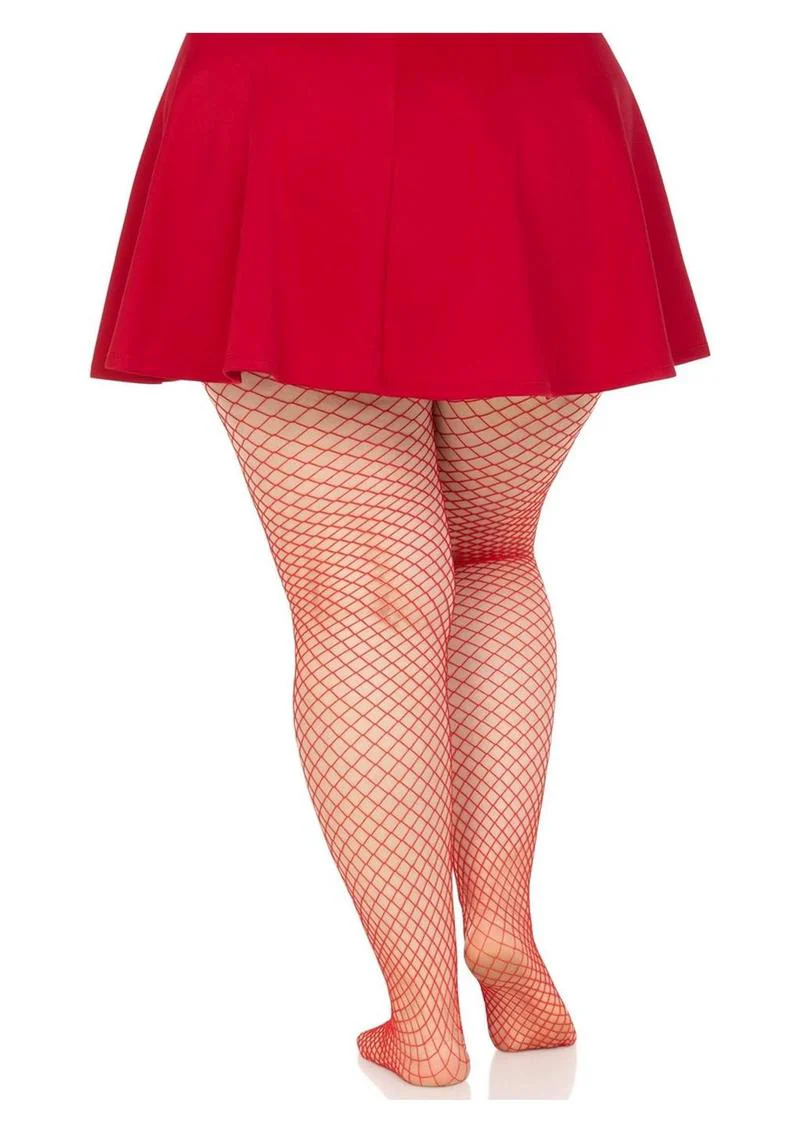 Leg Avenue Spandex Industrial Net Tights - 1x-2x - Image 9