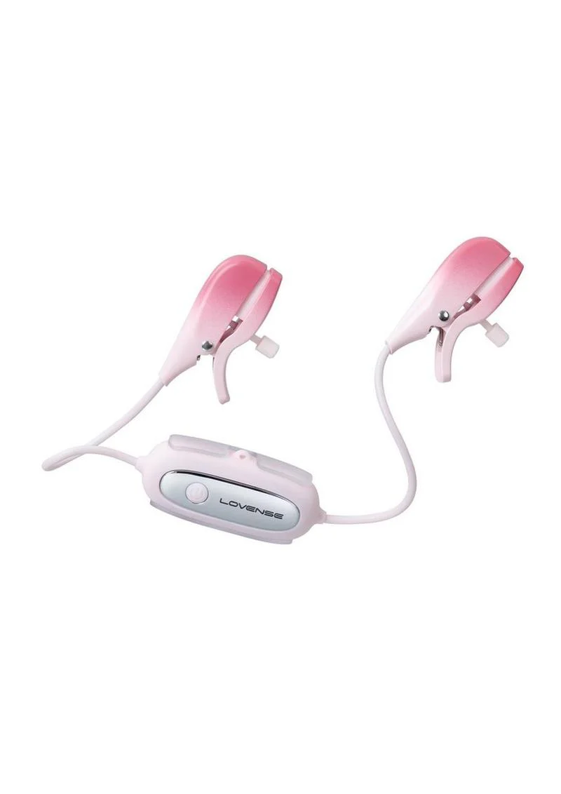 Lovense Gemini Rechargeable Silicone App-Control Nipple Clamps - Image 3