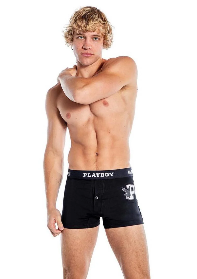 Playboy Mens Varsity Boxer Briefs - Image 5