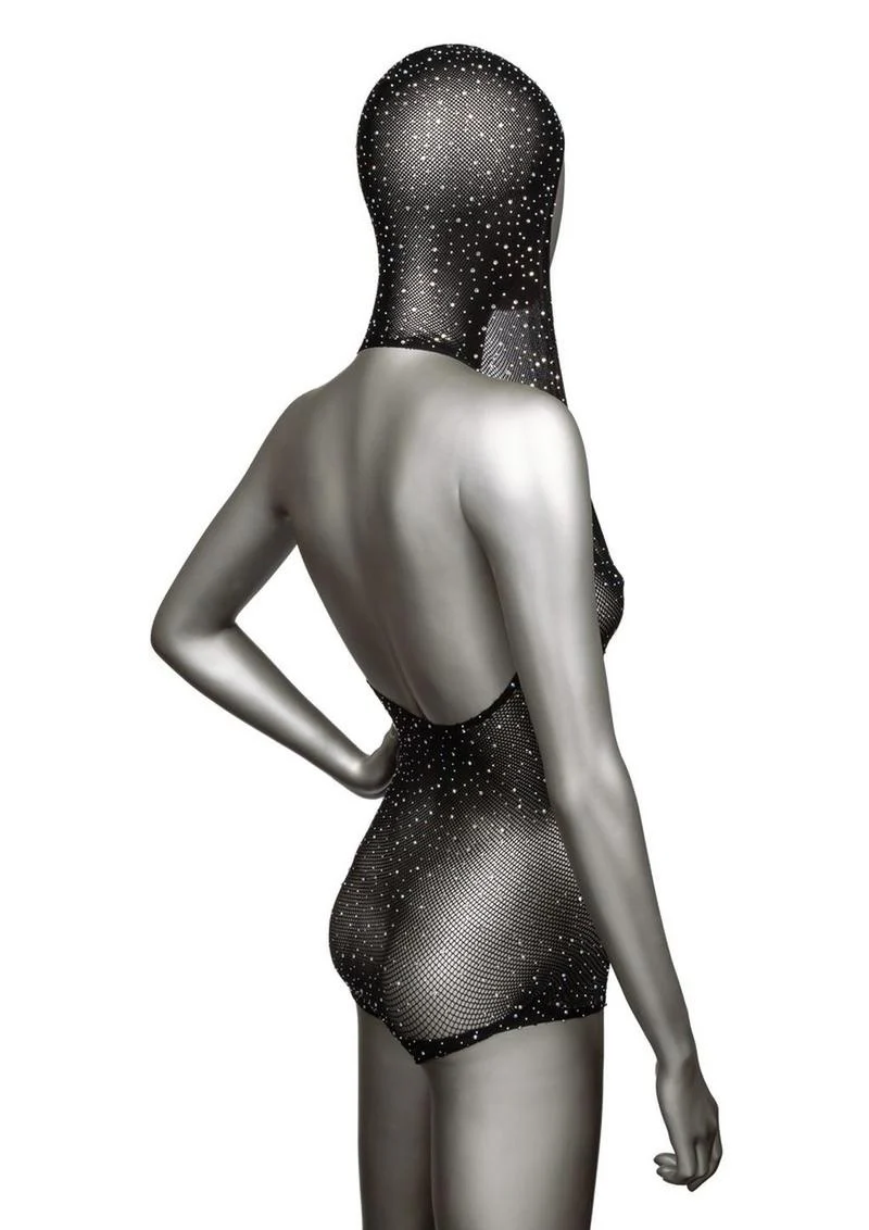 Radiance Hooded Deep V Body Suit - Image 4