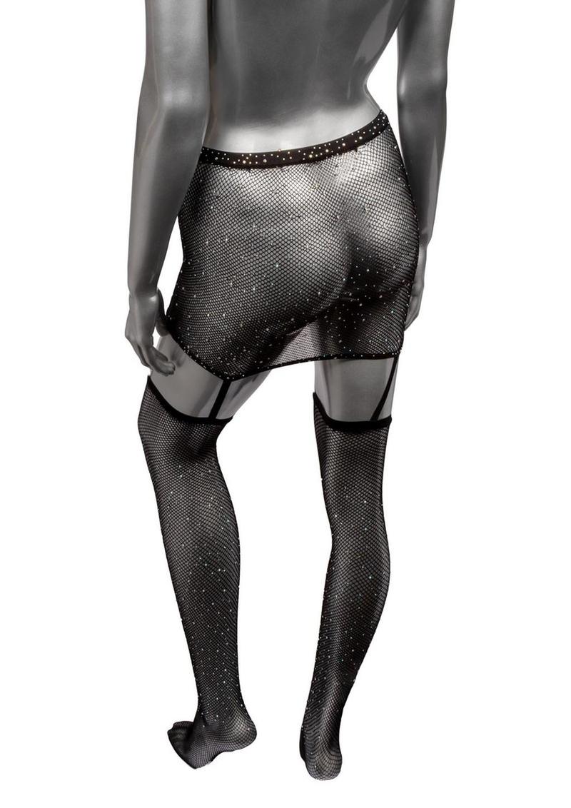 Radiance One Piece Garter Skirt with Thigh Highs - Image 4