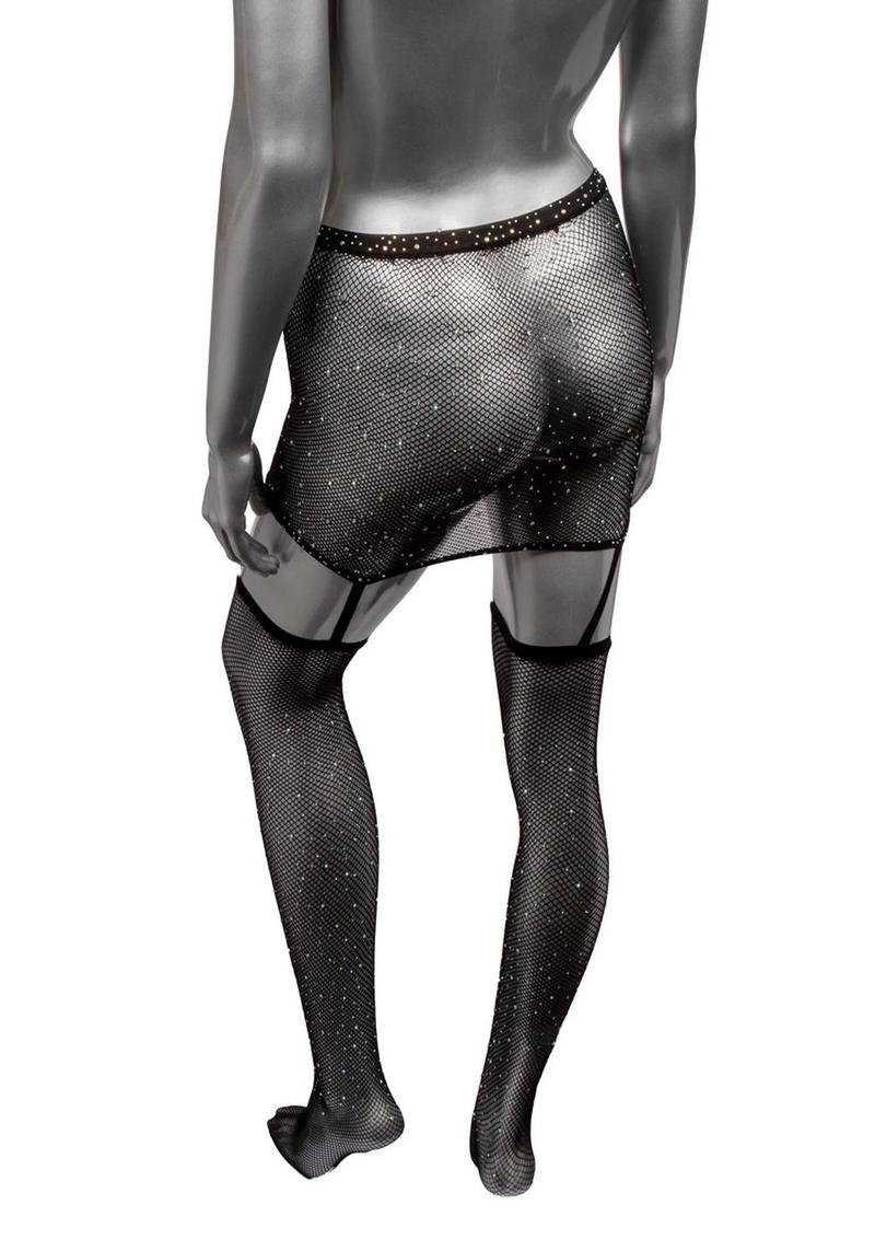 Radiance One Piece Garter Skirt with Thigh Highs - Image 7