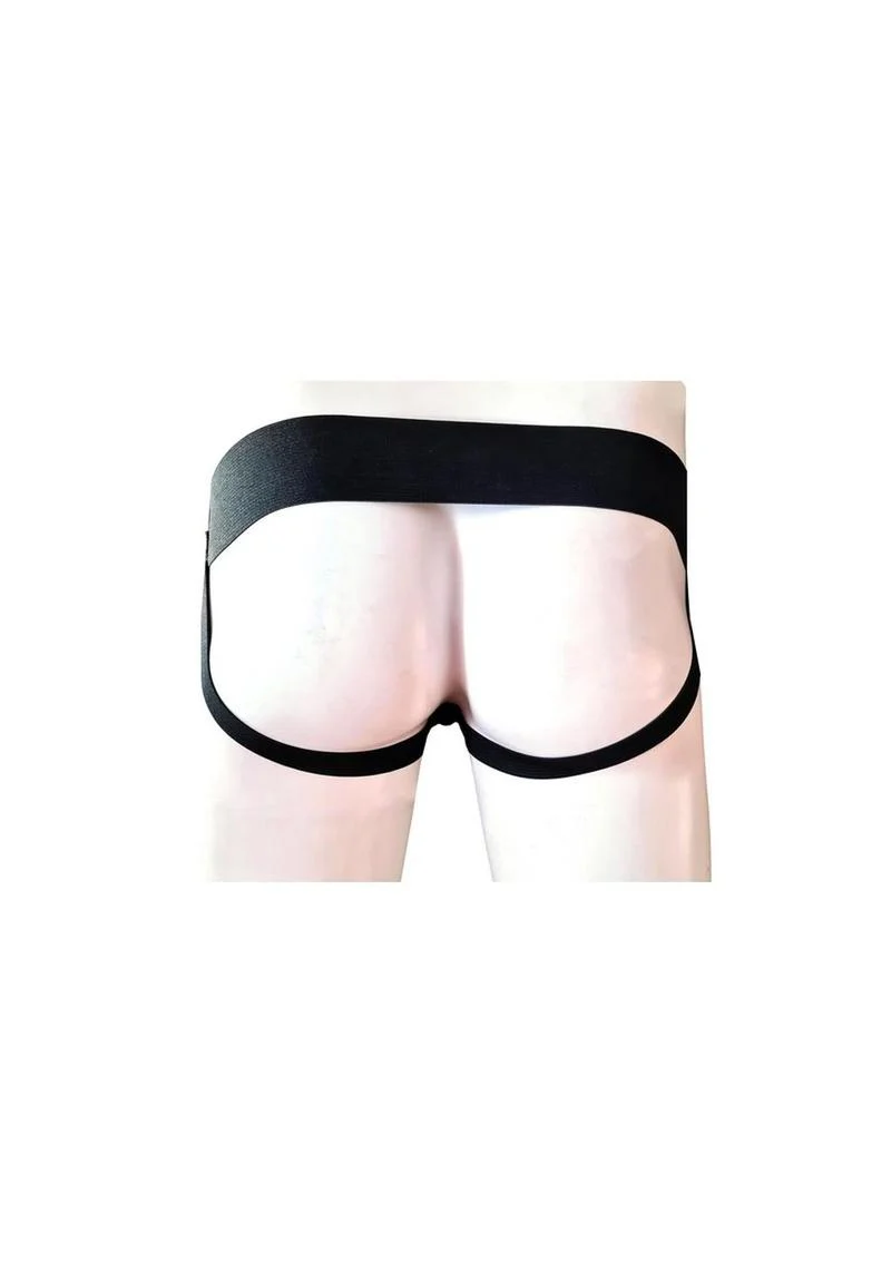 Rouge Leather Zip Jocks - Image 5