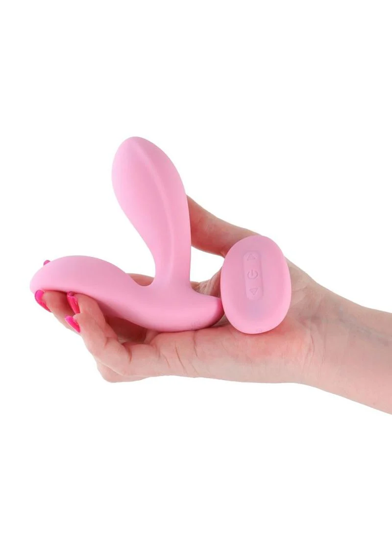 Secrets Rain Rechargeable Silicone Vibrator with Remote - Image 3