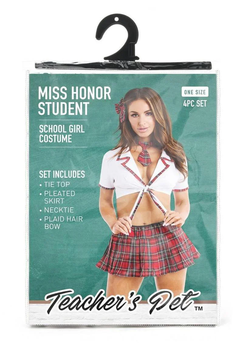 Teacher's Pet Ms. Honor Student Schoolgirl Costume - Image 3