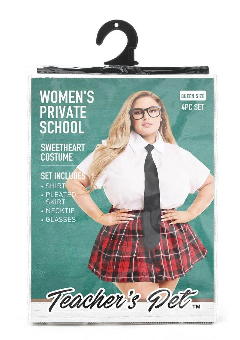 Teacher's Pet Private School Sweetheart Costume - Image 6