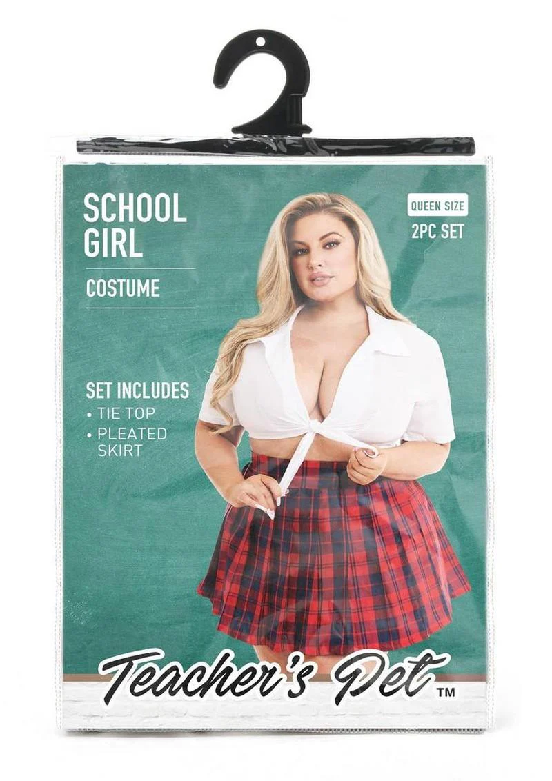 Teacher's Pet Schoolgirl Costume - Image 6