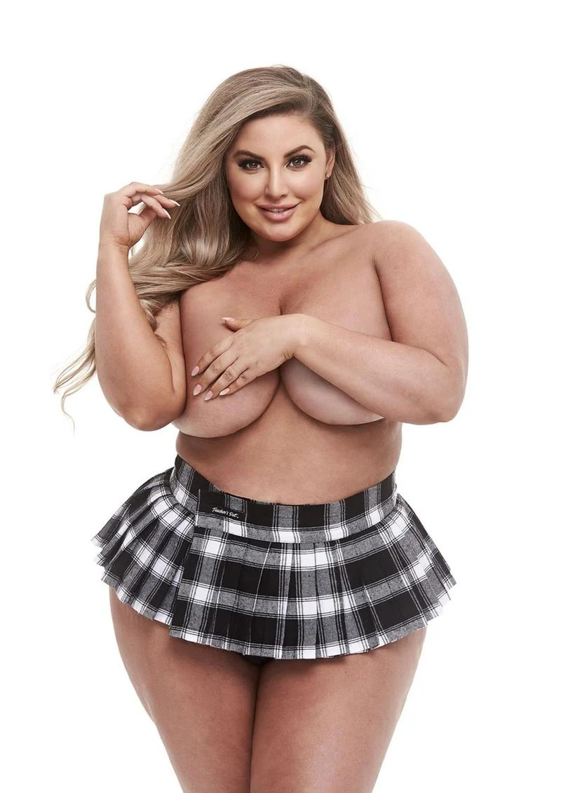 Teacher's Pet Standard Schoolgirl Plaid Skirt - Image 11