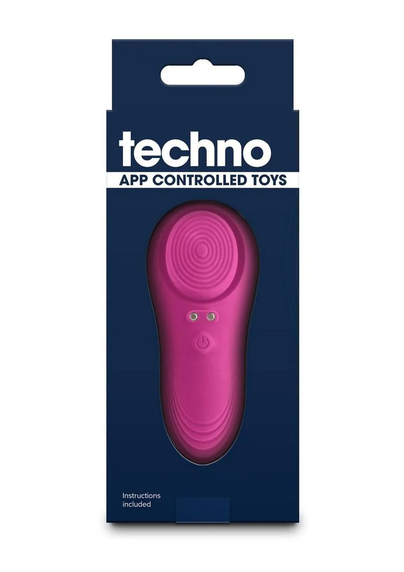 Techno Lucy Rechargeable Silicone App Compatible Panty Vibe - Image 4